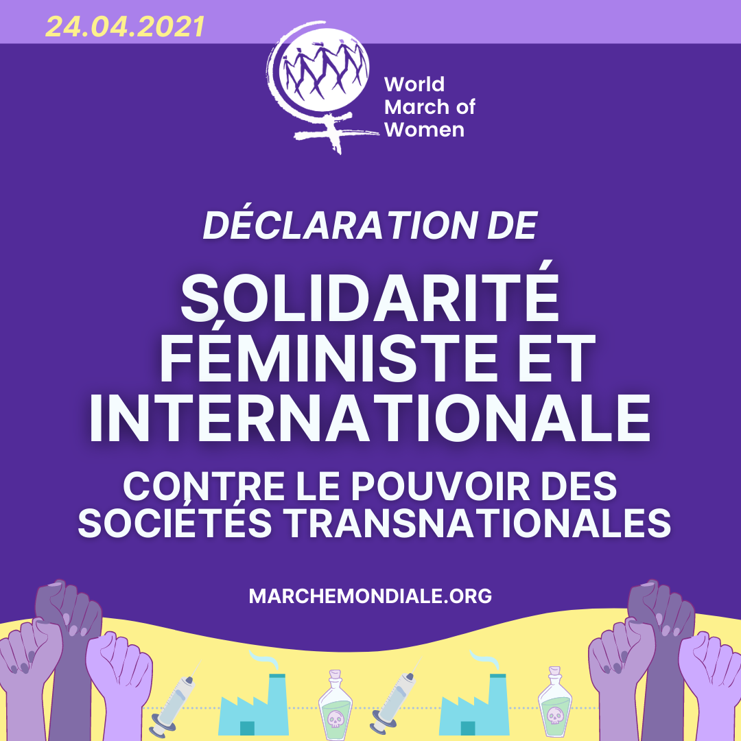 declaration de solidarité féministe
