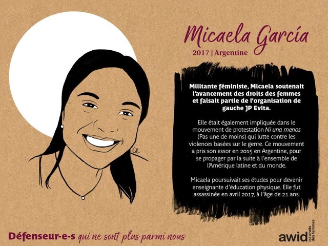 Micaela Garcia Argentine