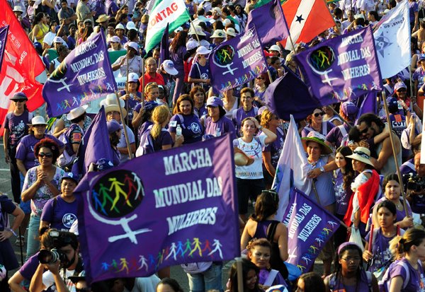 mujeres en marcha