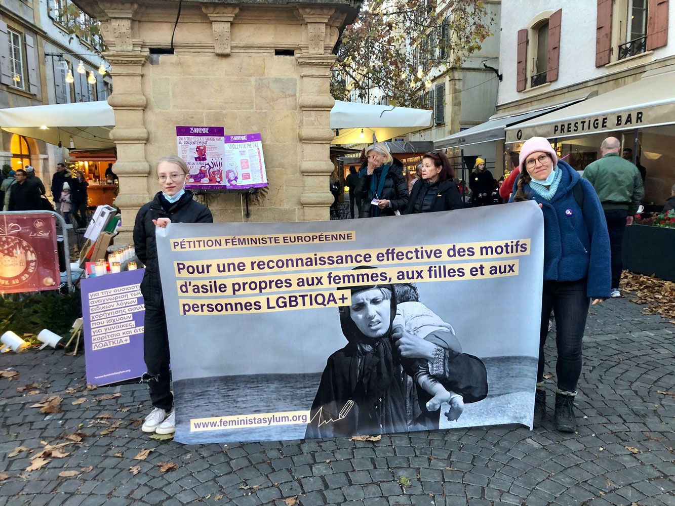 Manifestation a Neuchatel