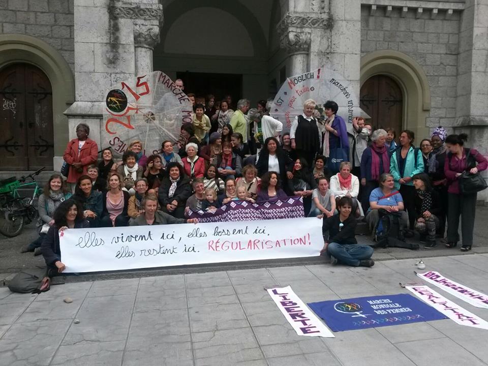 Caravane feministe 2015, Genève