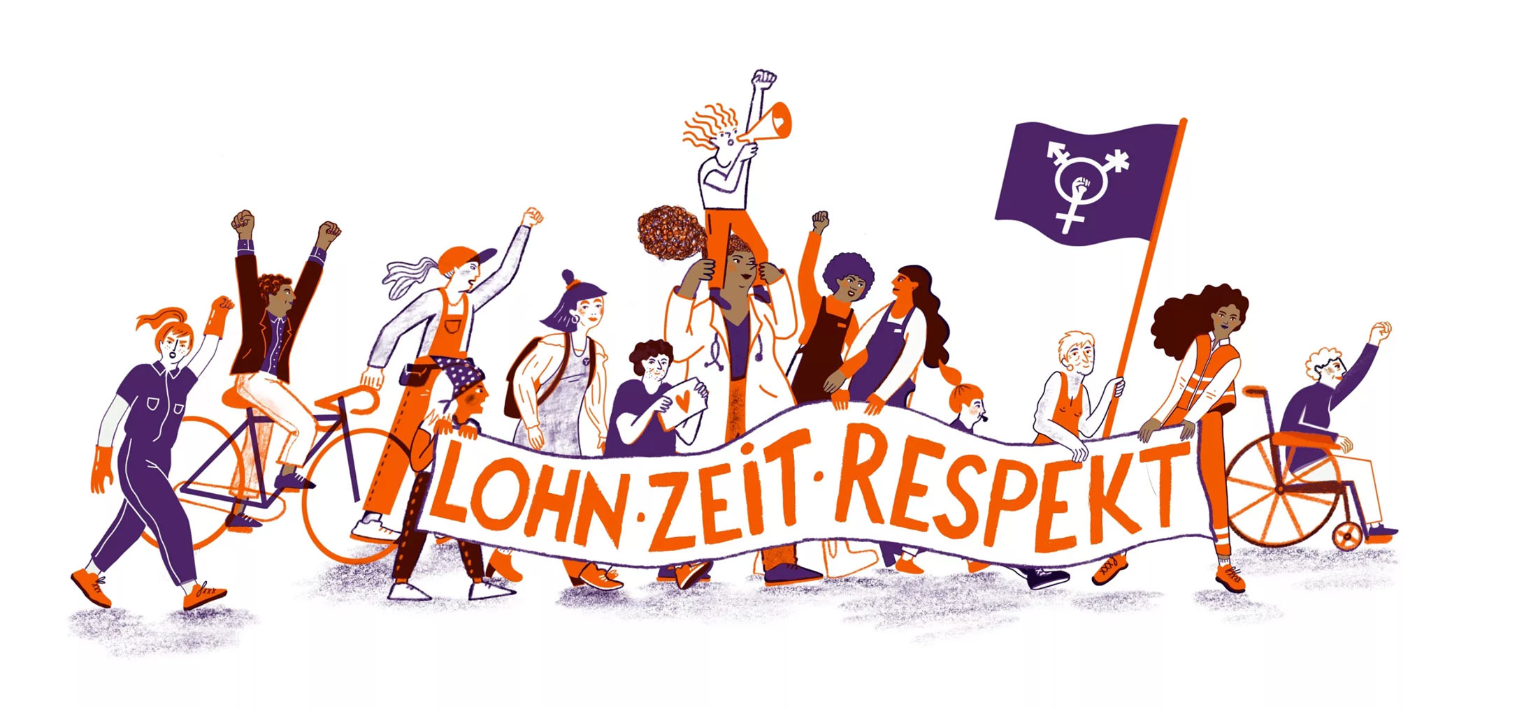 Greve Feministe - Feministischen Streik - 14 june 2023