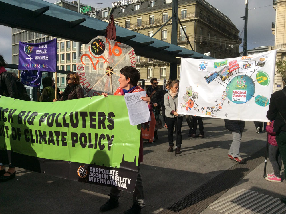 manifestation Geneve